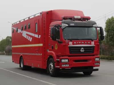 重汽汕德卡淋浴車(chē)